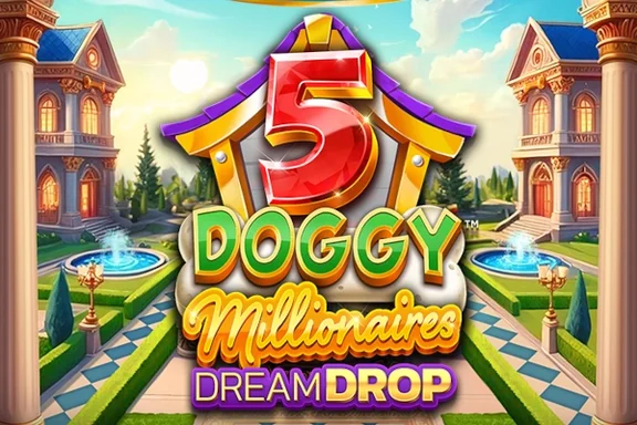 Capa do slot 5 Doggy Millionaires Dream Drop