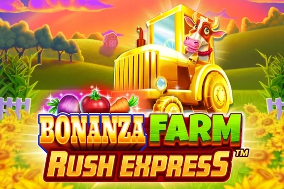 Capa do slot Bonanza Farm Rush Express